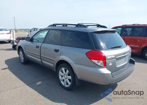 2009 Subaru Outback 2.5I z USA, uszkodzony, nr VIN 4S4BP61CX97325559